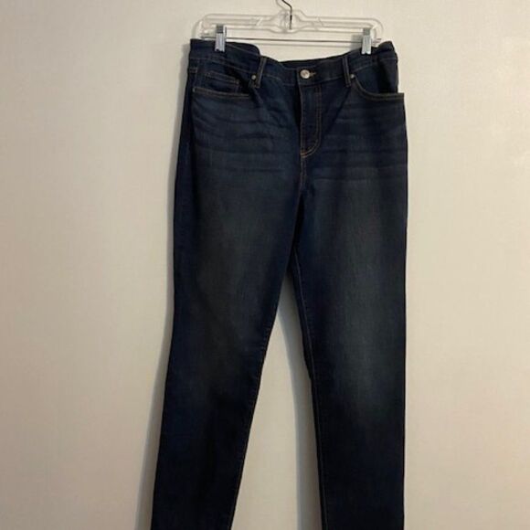 Vintage America 5 pocket Vintage Skinny jeans, size 16/33 - Picture 1 of 3